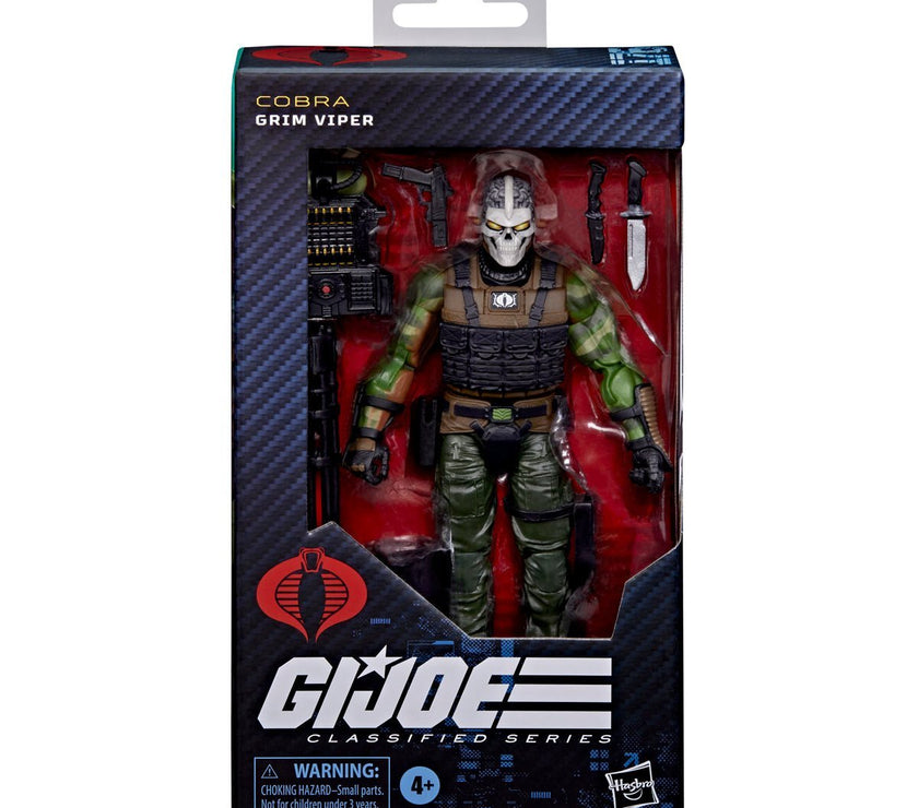 G.I. Joe Classified Series Grim Viper 6-Inch Action Figure with Accessories