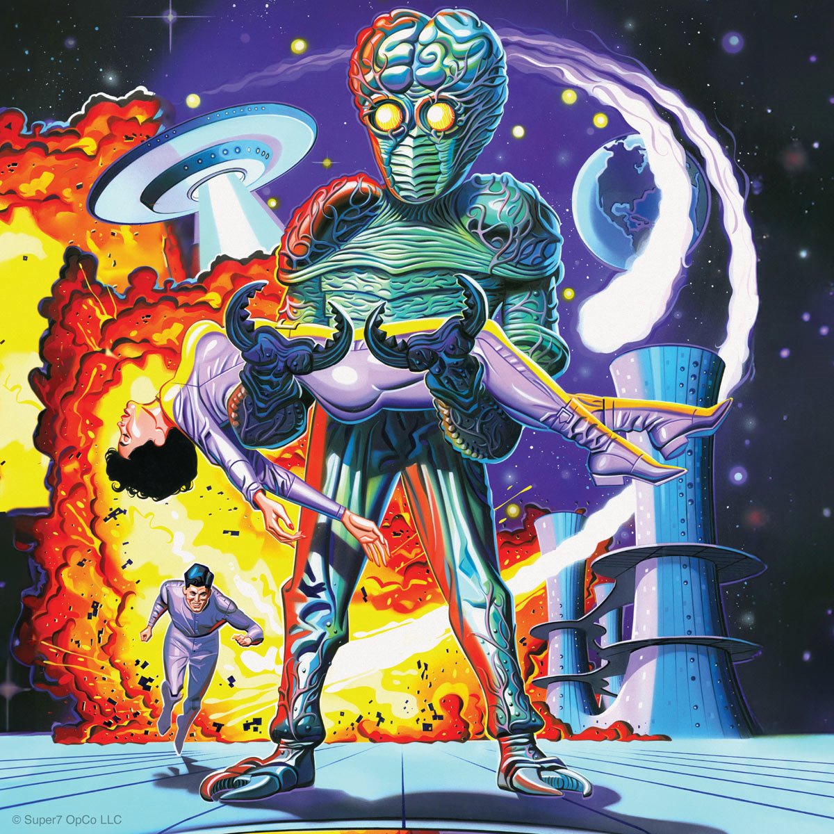 This Island Earth Metaluna Mutant (Poster) 3 3/4-Inch ReAction Actiion Figure image 2