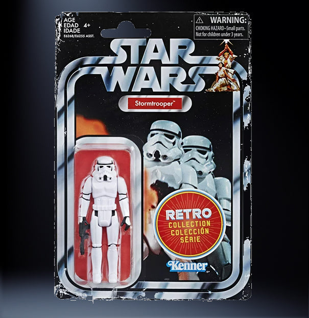 Stormtrooper Star Wars Retro Collection Action Figure 1:18 Scale ANH image 0
