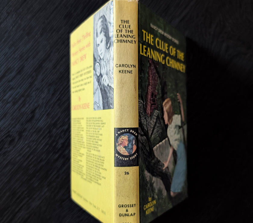 26 The Clue of the Leaning Chimney Nancy Drew Mystery Books -1967 image 3