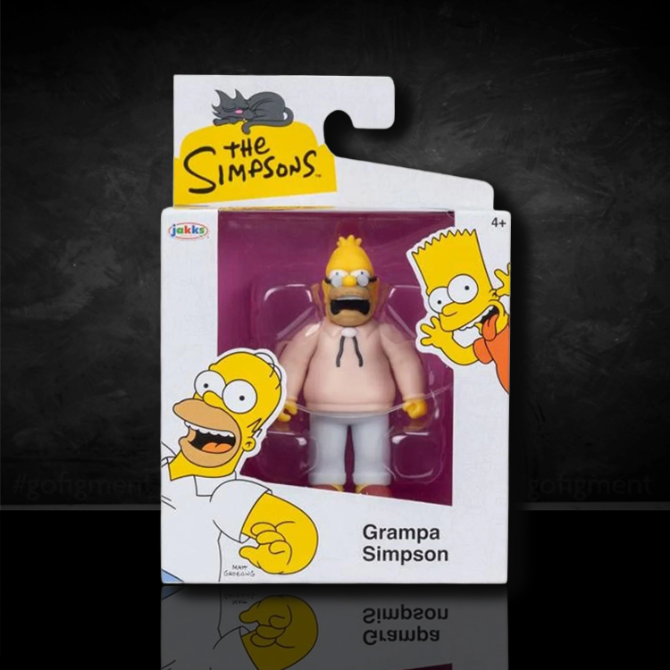 Grandpa (Grampa) Simpson The Simpsons Action Figure 2 1/2" Scale image 0