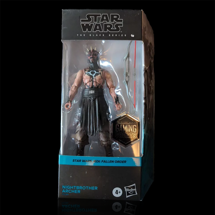 Night Brother Archer Gaming Greats Star Wars The Black Series Figure image 0