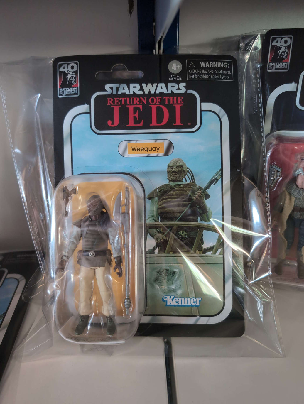 Weequay Action Figure Star Wars Vintage Collection VC107 in classic Kenner packaging by Hasbro