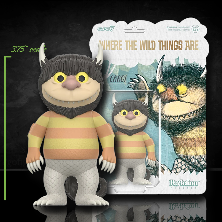 Where the Wild Things Are Carol Monster Wild Rumpus Action Figure 3.75" sca image 0