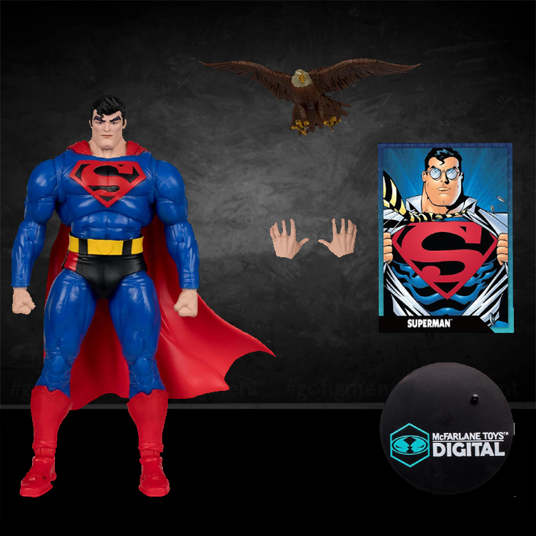 Superman DC Direct 7" Action Figure McFarlane Toys Our Worlds at War image 4