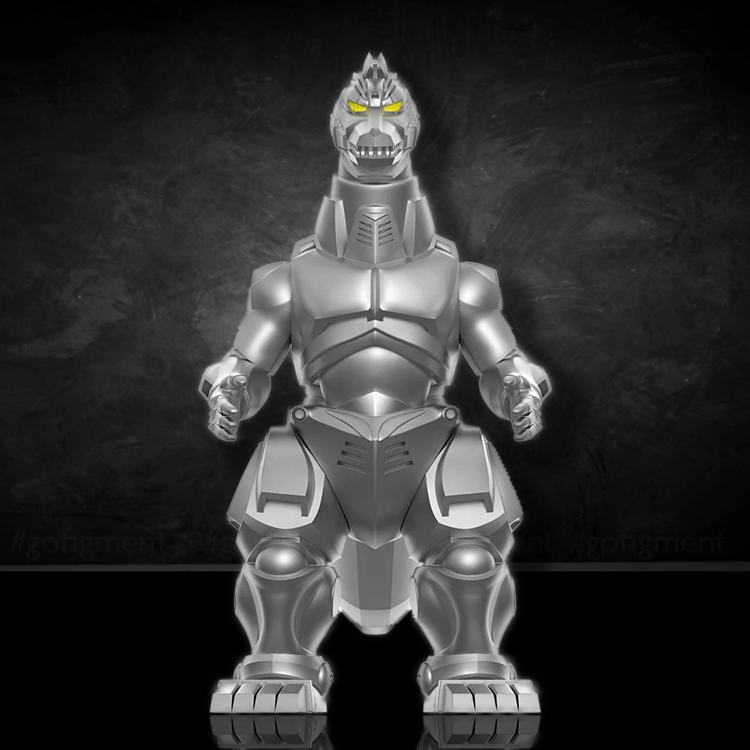 Godzilla '93 Mechagodzilla ReAction Action Figure | 1:18 image 1