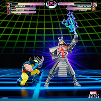 Marvel Legends Series Gamerverse Wolverine vs. Silver Samurai 6-InchFigures image 1