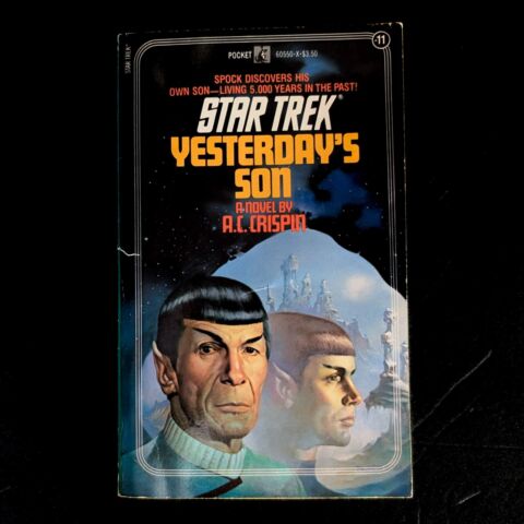 11 Yesterday's Son Star Trek The Original Series Paperback Book image 0