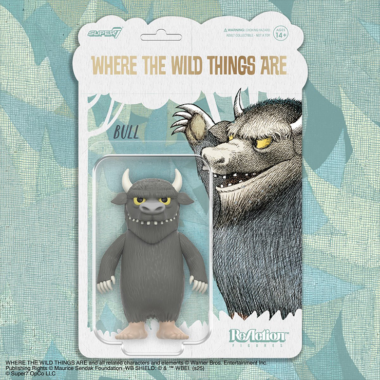 Where the Wild Things Are Bull the Monster Action Figure | 3.75" sca image 1