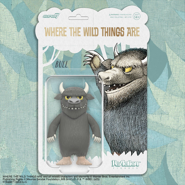 Where the Wild Things Are Bull the Monster Action Figure | 3.75" sca image 1