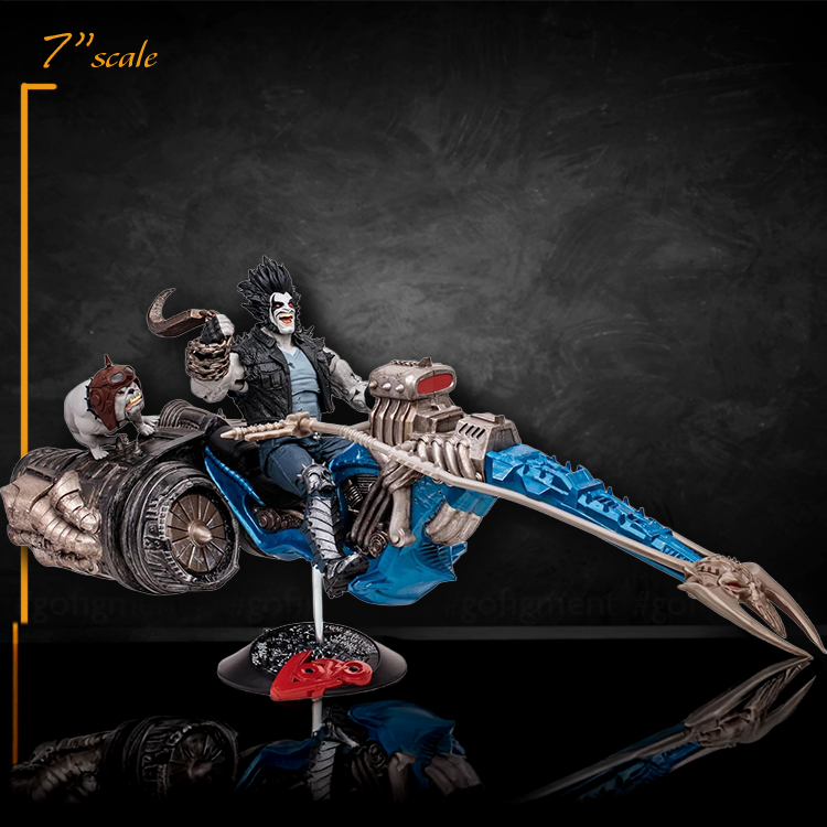Lobo and Spacehog DC Multiverse Gold Label Action Figure 7in JLA image 8