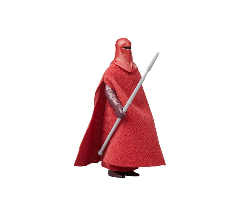 Kenner Emperor's Royal Guard Star Wars Retro Collection action figure holding a staff in red cloak 1:18 scale new in box