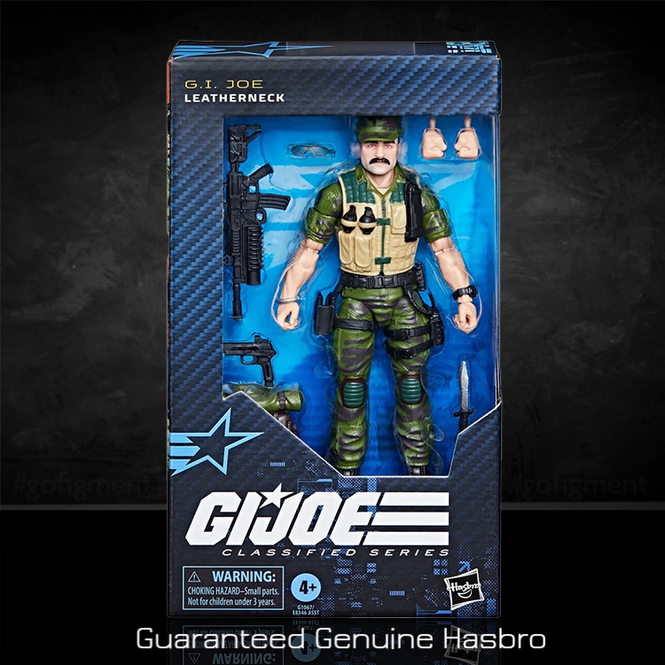Leatherneck Action Figure GI Joe Classified Series 6in. image 0