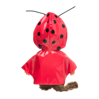 Monchhichi Lady Bug 7" Plush Toy - Classic Collectible Thumb-Sucking Monkey image 9