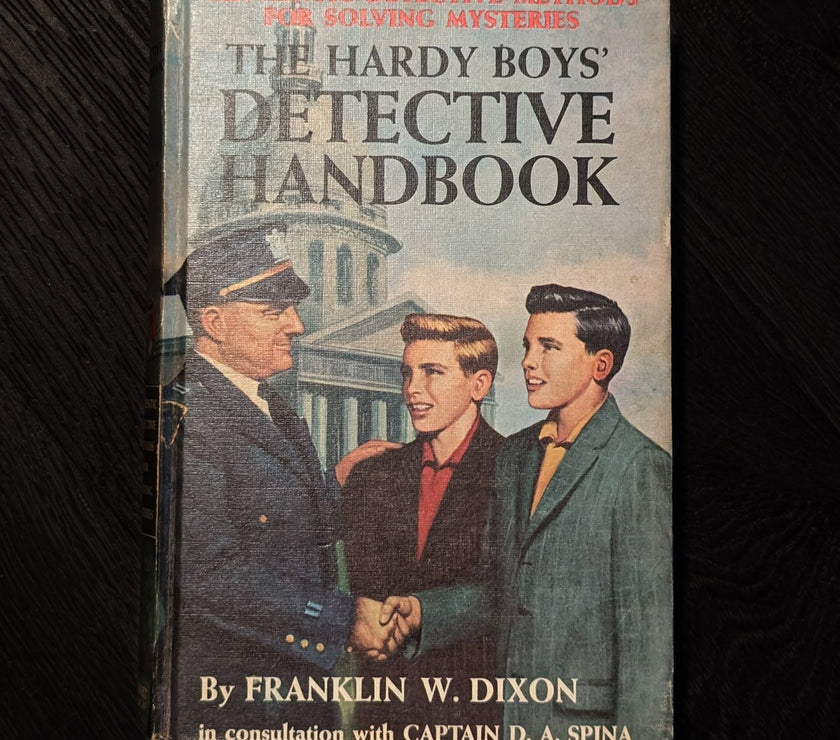 The Hardy Boys Detective Handbook  Vintage Hardy Boys Book image 0