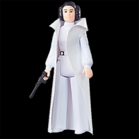 Princess Leia Organa Star Wars Retro Collection Action Figure 1:18 Scale ANH image 1