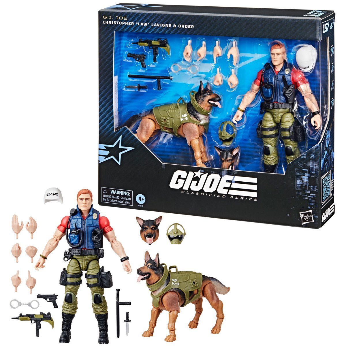 G.I. Joe Classified Series Christopher "Law" Lavigne & Order 6-Inch Action Figure