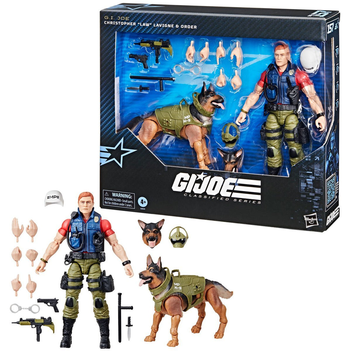 G.I. Joe Classified Series Christopher "Law" Lavigne & Order 6-Inch Action Figure