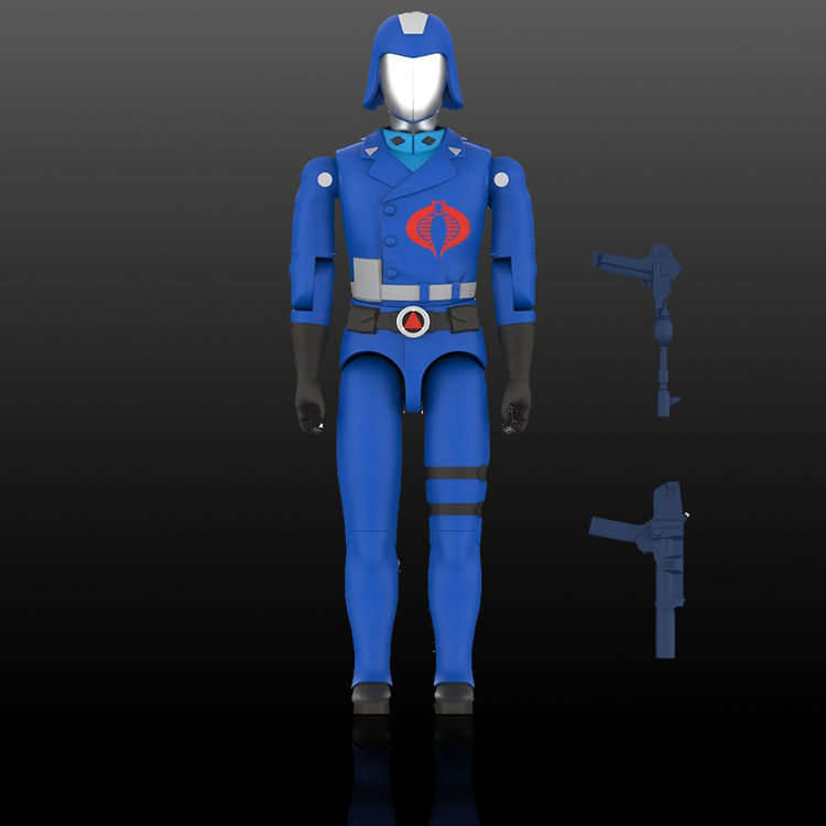 GI Joe Cobra Commander Action Figure 3.75" With O-Ring image 2