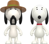 Snoopy & Spike – Peanuts ReAction Figures 2‑Pack Super7 U‑Pick Action Figure Set