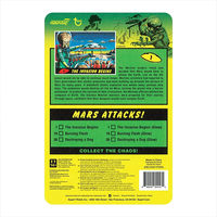 Mars Attacks The Invasion Begins (Glow) 3 3/4-Inch ReAction Figure image 3