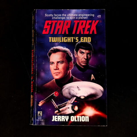 77 Twilight's End Star Trek The Original Series Paperback Book image 0