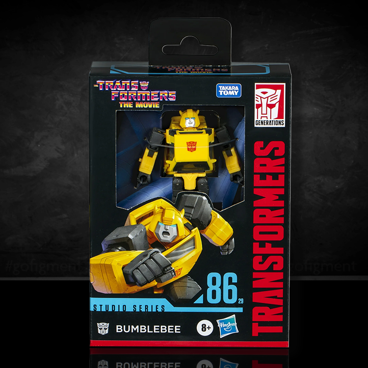 Bumblebee Transformers The Movie Studio Series Action Figure 4.5" image 0