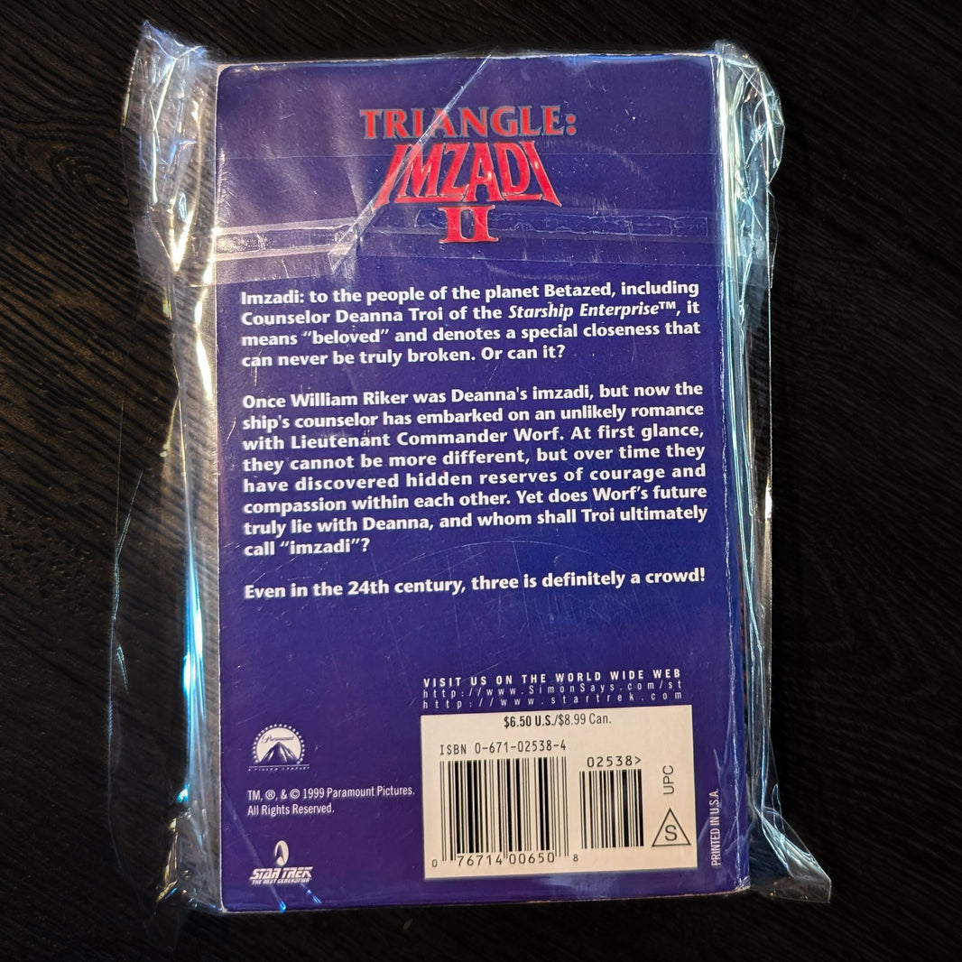 Imzadi 2: Star Trek The Next Generation Paperback Book image 1