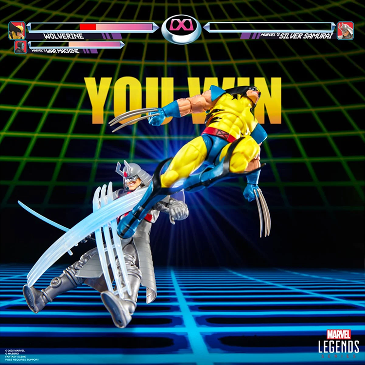 Marvel Legends Series Gamerverse Wolverine vs. Silver Samurai 6-InchFigures image 9