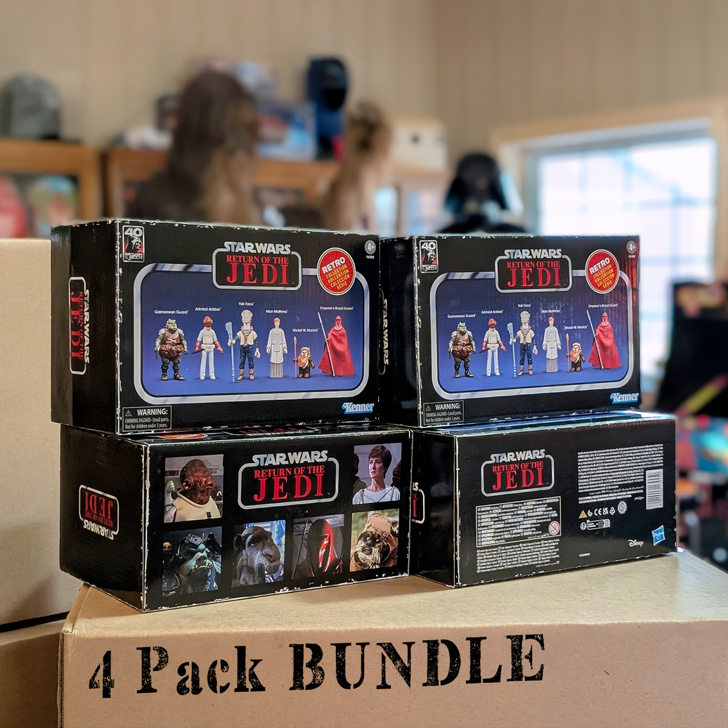 Kenner Star Wars Return of the Jedi Retro Collection 4 pack bundle action figures set limited edition