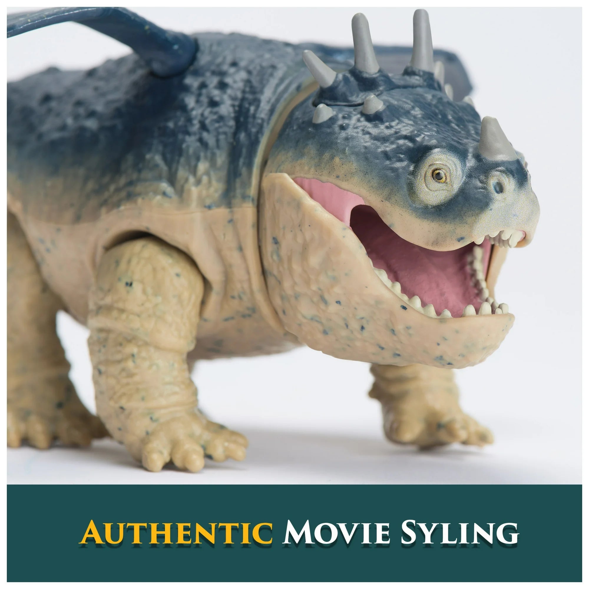 Spin Master How to Train Your Dragon Gronckle action figure with articulated wings and detailed movie-accurate design.