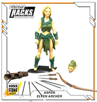 Aspen Spring Branch Elven Archer Vitruvian H.A.C.K.S. Action Figure1:18 Scale