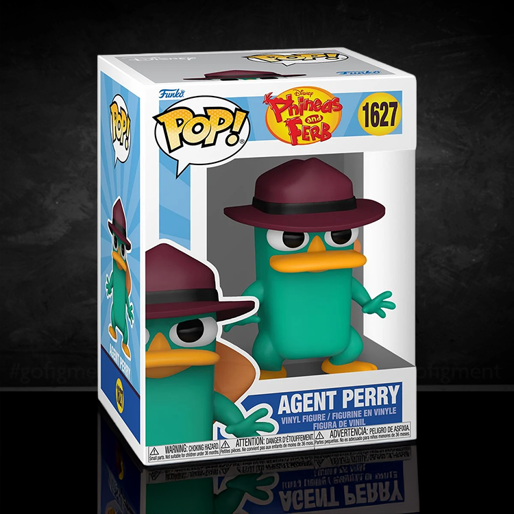 Phineas and Ferb Agent Perry Funko Pop! Vinyl Figure #1627 image 0
