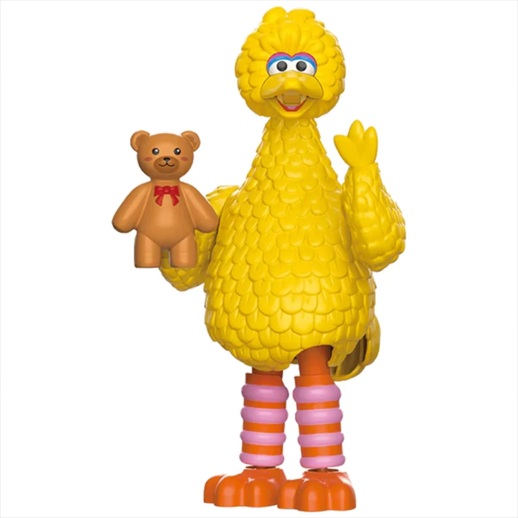 Big Bird Sesame Street Blokees Mini Model Kit 5" Scale image 1