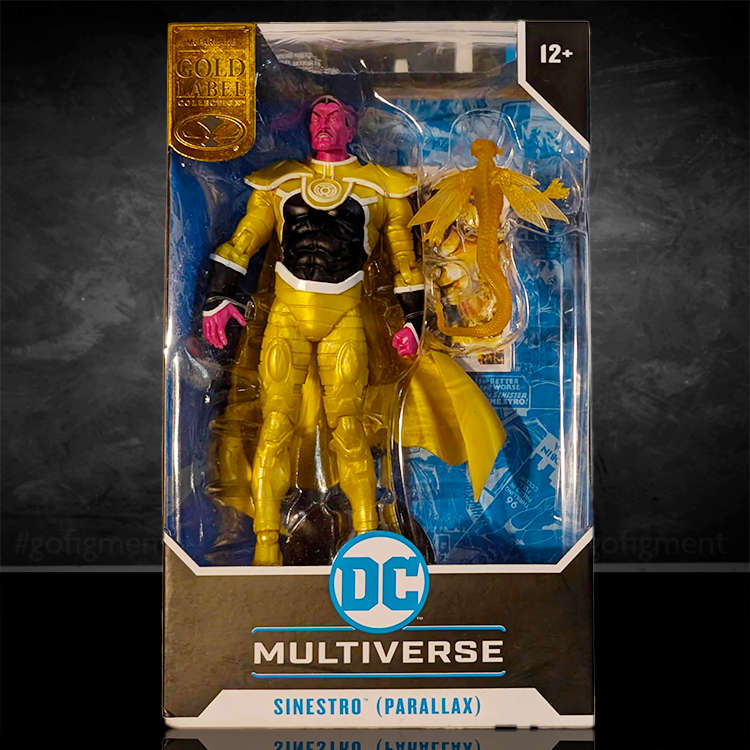 Sinestro DC Multiverse 7" Action Figure McFarlane Toys Parallax Green Lantern image 0