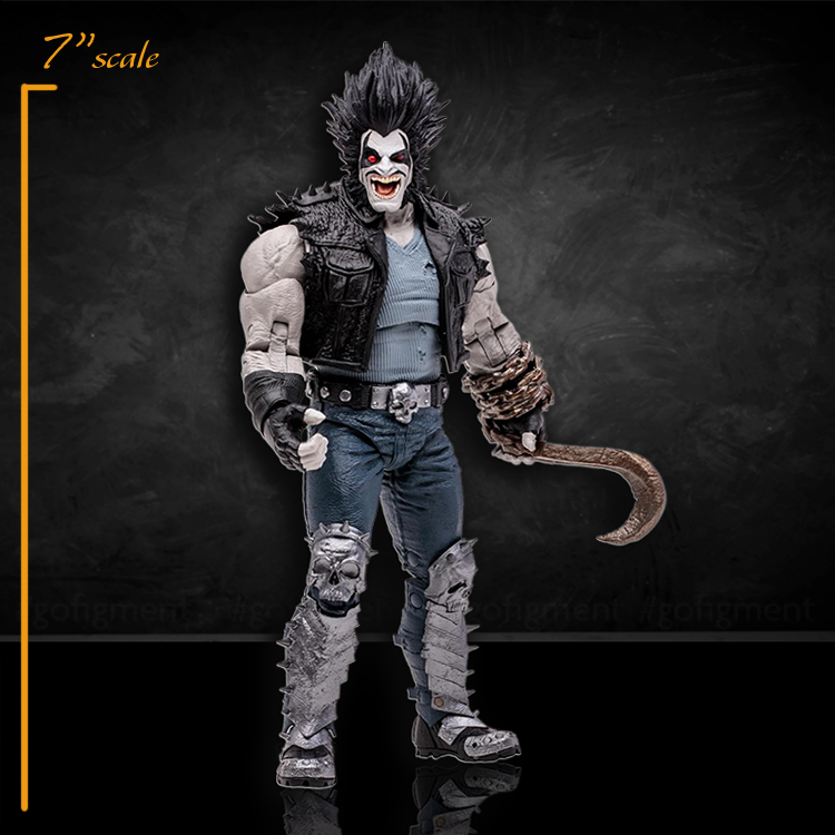 Lobo and Spacehog DC Multiverse Gold Label Action Figure 7in JLA image 11