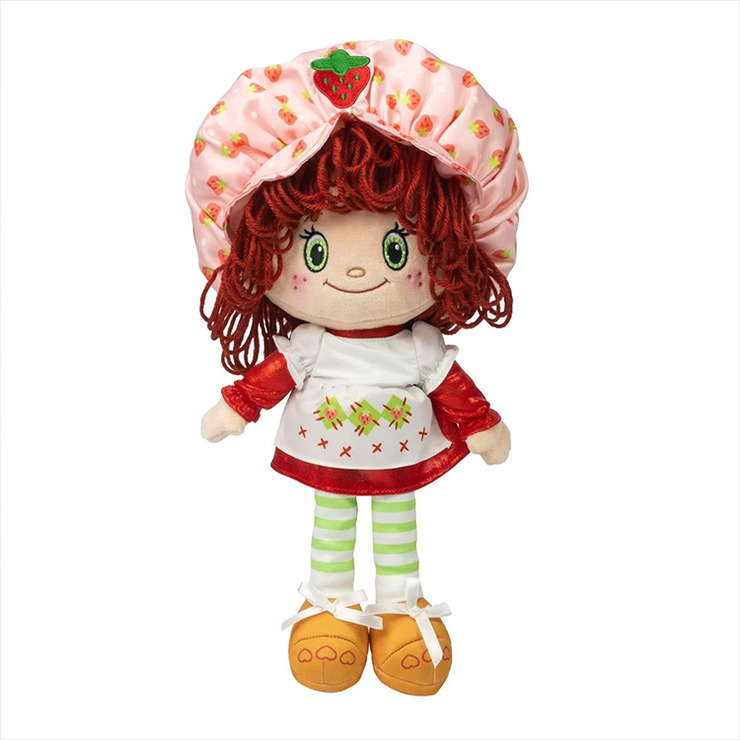 Strawberry Shortcake 14-Inch Classic Rag Doll - Soft Plush Yarn Hair image 2