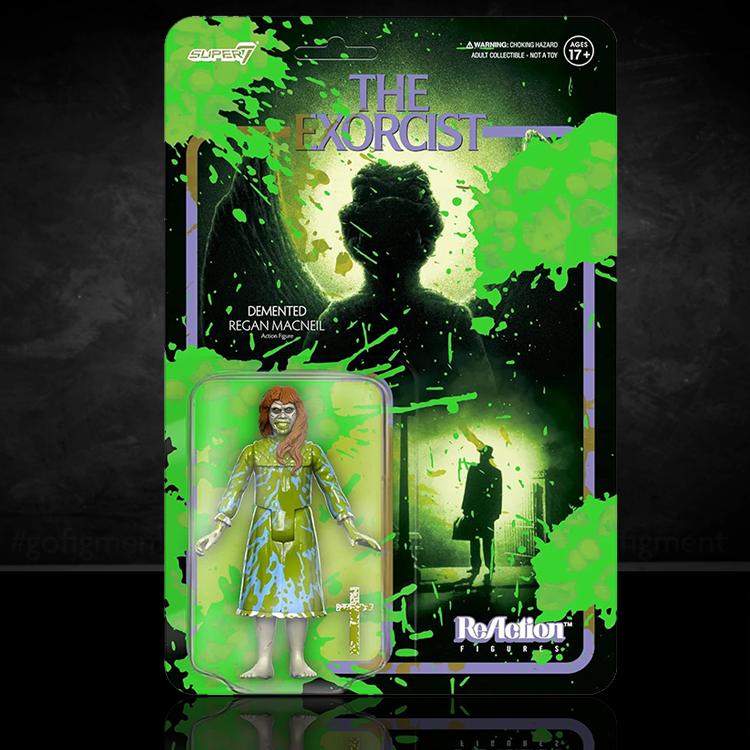 The Exorcist Regan with Vomit Splatter 3.75" Action Figure Super7 image 0