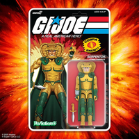 GI Joe Serpentor (Cartoon) Action Figure 3.75" With O-Ring Super7 + image 2