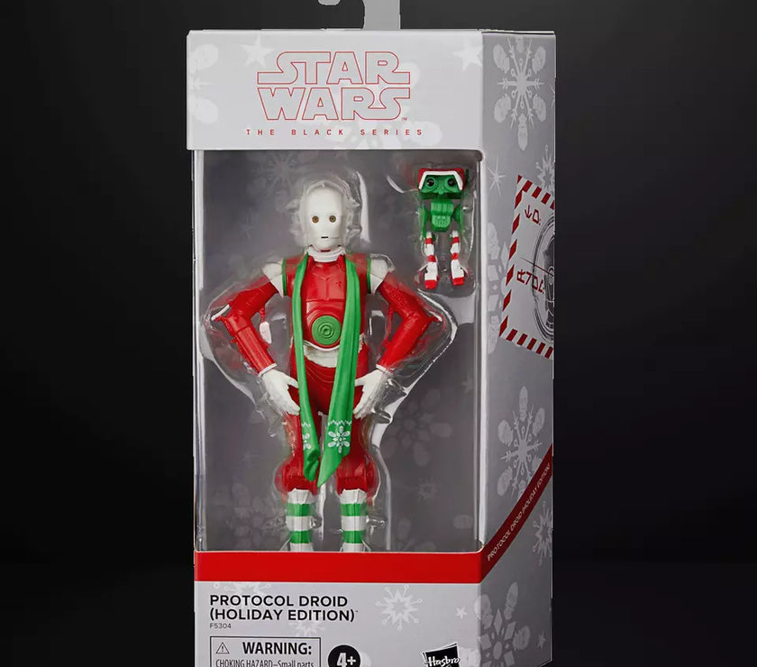 Christmas Protocol Droid  Action Figure Star Wars Black Series 1:12 Scale image 0