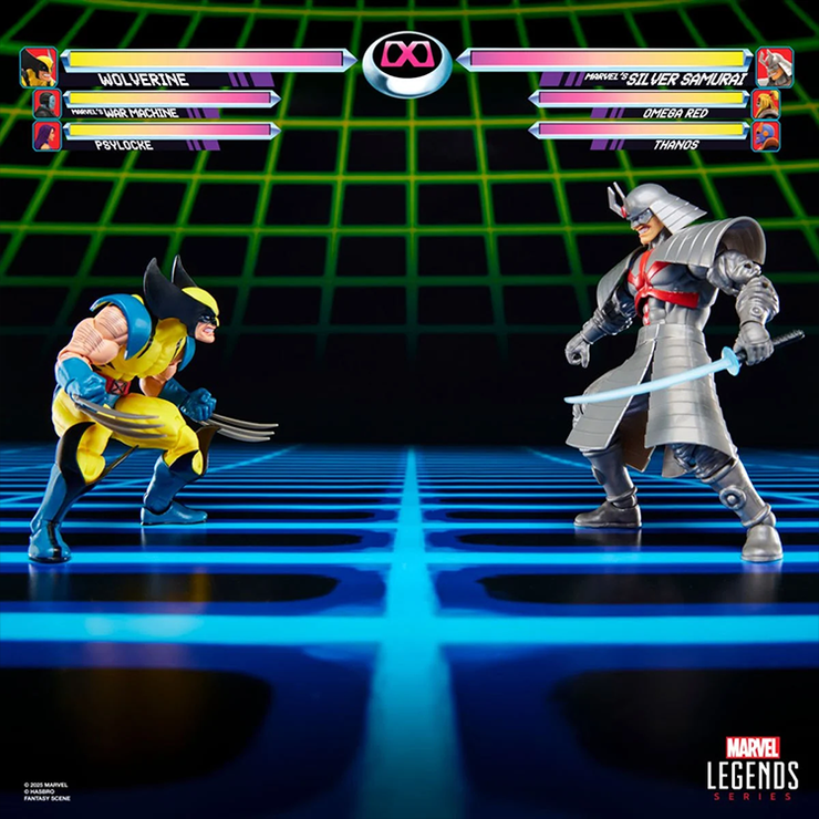 Marvel Legends Series Gamerverse Wolverine vs. Silver Samurai 6-InchFigures image 6