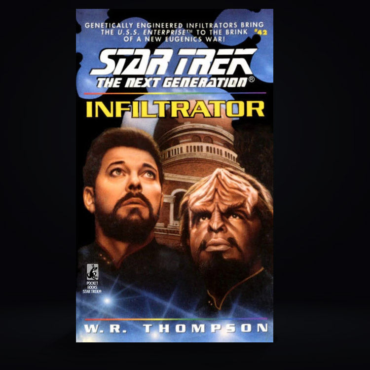 42 Infiltrator Star Trek The Next Generation Paperback Book image 0