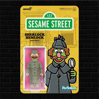 Sesame Street Action Figure Lot #1 Lefty, Sherlock, Mr Hooper, Big Bird image 1
