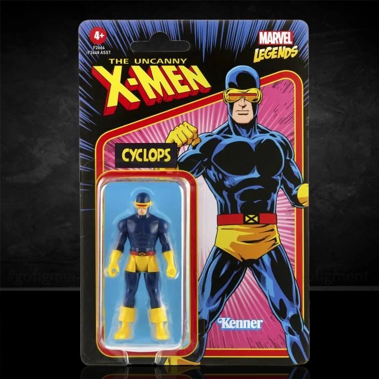 Cyclops The Uncanny X-Men Marvel Legends Retro Collection 3.75" Action Figure image 0