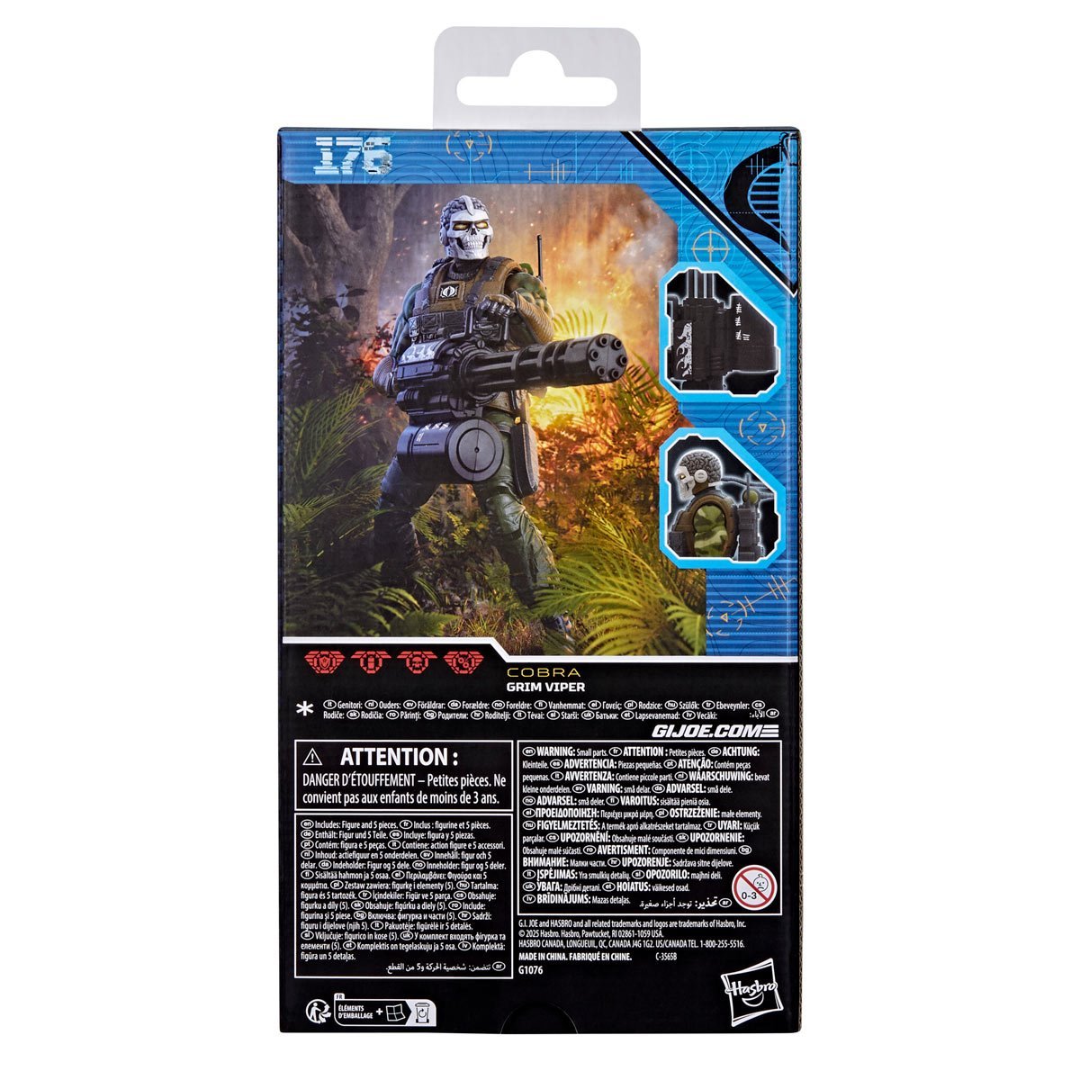 G.I. Joe Classified Series Grim Viper 6-Inch Action Figure with Accessories