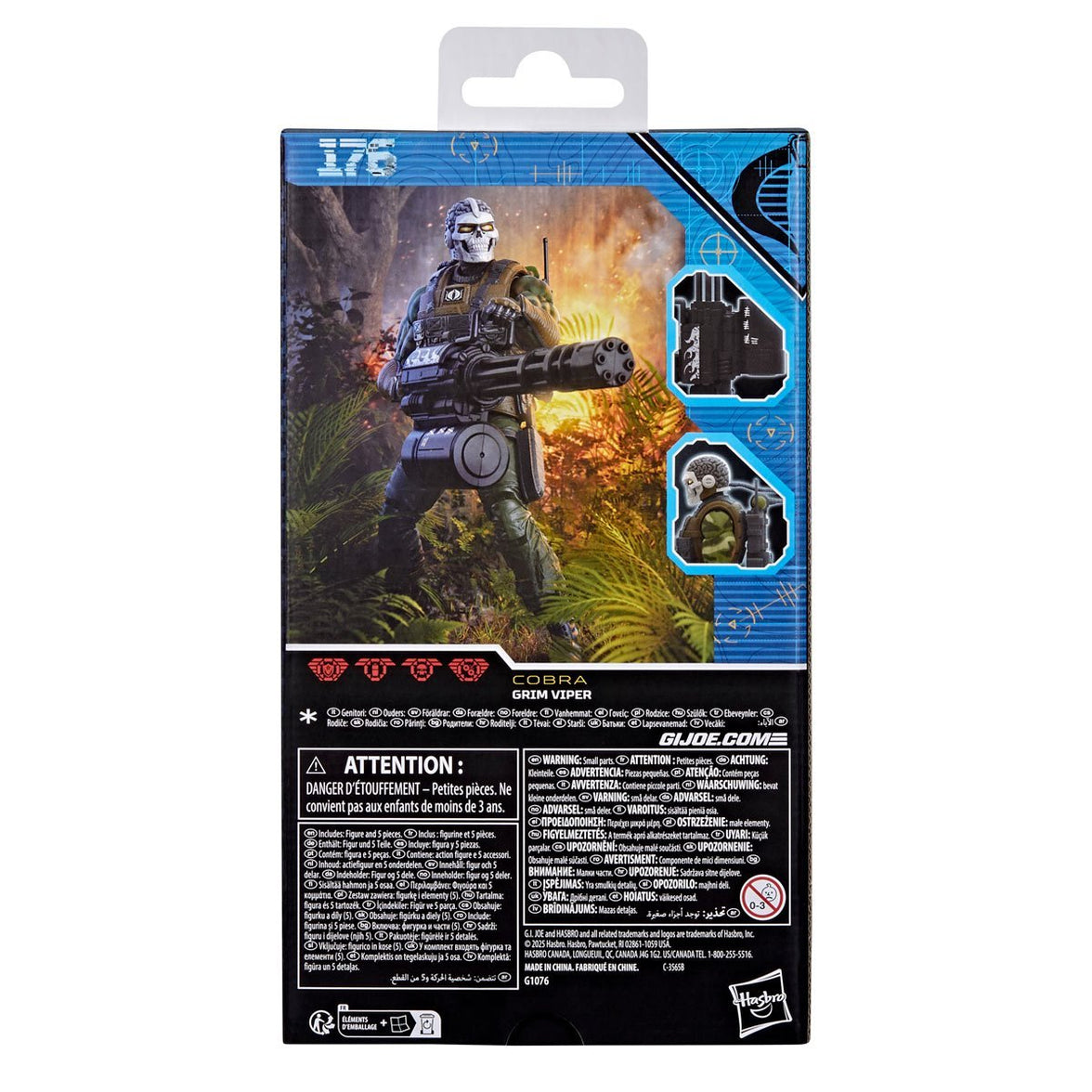 G.I. Joe Classified Series Grim Viper 6-Inch Action Figure with Accessories