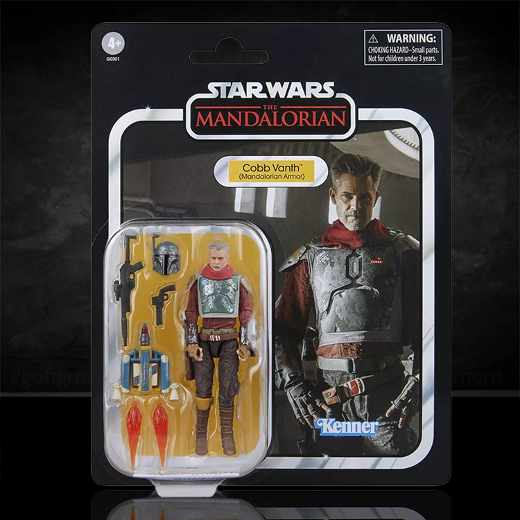 Cobb Vanth (Mando Armor) Action Figure Star Wars Vintage Collection VC-343 image 0