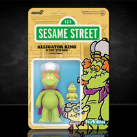 Alligator King and the 7th Son Sesame Street Action Figure 3 3/4 Super 7 image 0