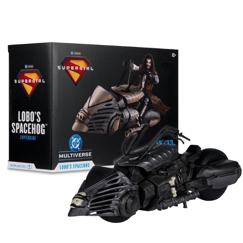 Lobo's Spacehog Vehicle DC Multiverse Supergirl Movie Deluxe Vehicle