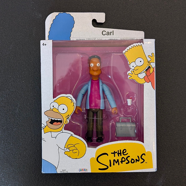 Carl and Bart Simpson Combo Wave 3 Action Figure The Simpsons 5in image 1